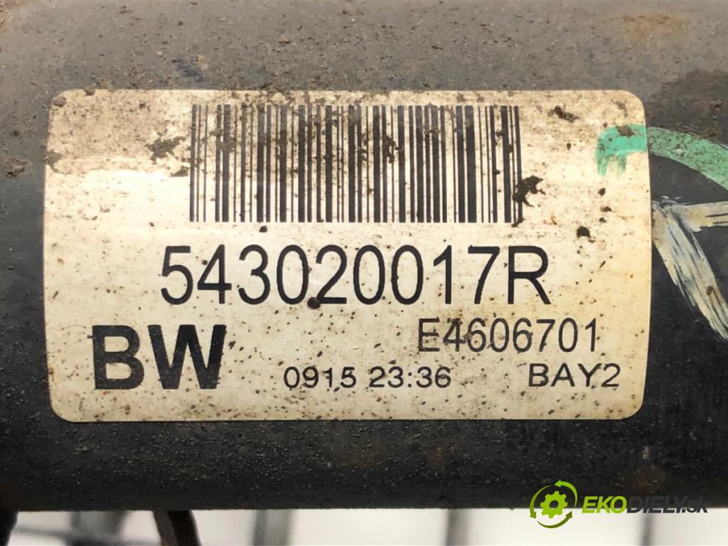 RENAULT SCÉNIC III (JZ0/1_) 2008 - 2022    1.5 dCi 81 kW [110 KM] olej napędowy 2009 - 2022  Tlmič pravy predný
