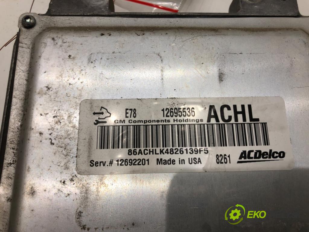 OPEL ASTRA J sedan 2012 - 2022    1.4 Turbo (69) 103 kW [140 KM] benzyna 2012 - 2022  riadiaca jednotka Motor 12695536 (Riadiace jednotky)