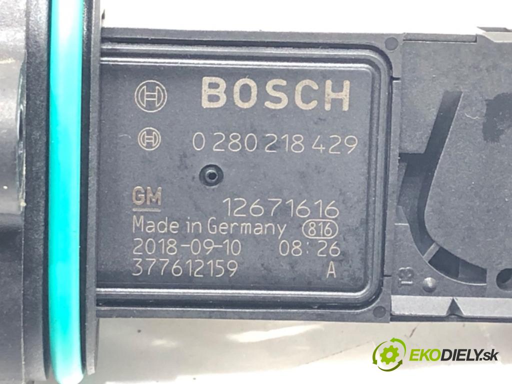 OPEL ASTRA J sedan 2012 - 2022    1.4 Turbo (69) 103 kW [140 KM] benzyna 2012 - 2022  Váha vzduchu 12671616 (Váhy vzduchu)