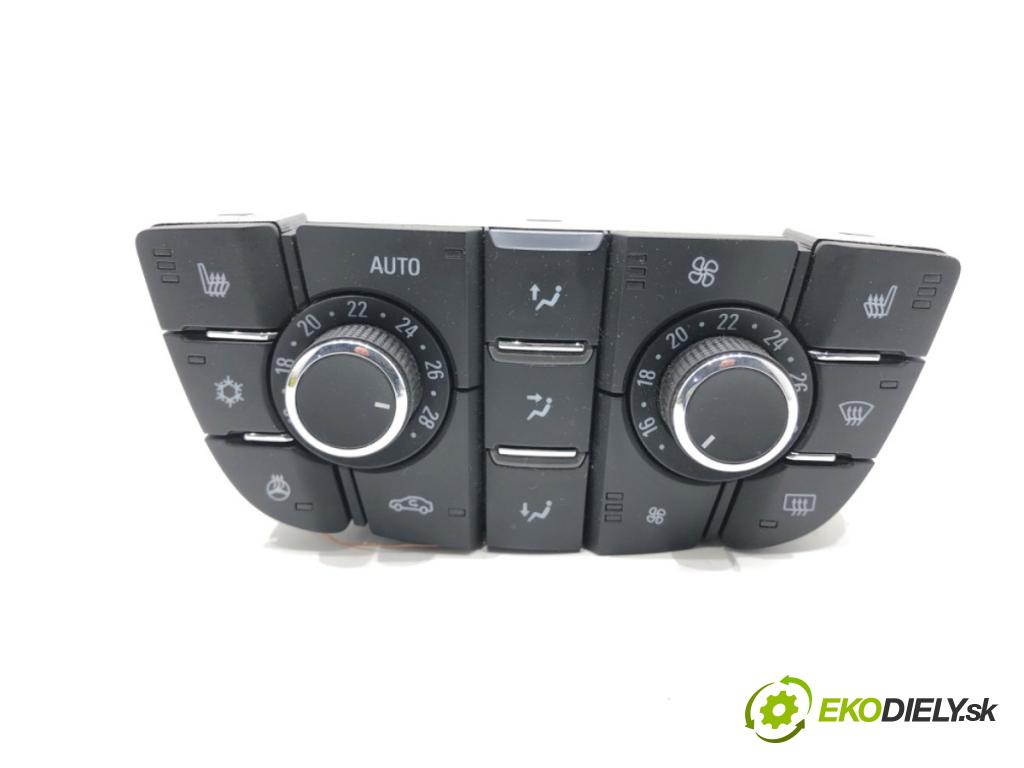 OPEL ASTRA J sedan 2012 - 2022    1.4 Turbo (69) 103 kW [140 KM] benzyna 2012 - 2022  Panel ovládania kúrenia 13435144 (Prepínače, spínače, tlačidlá a ovládače kúrenia)