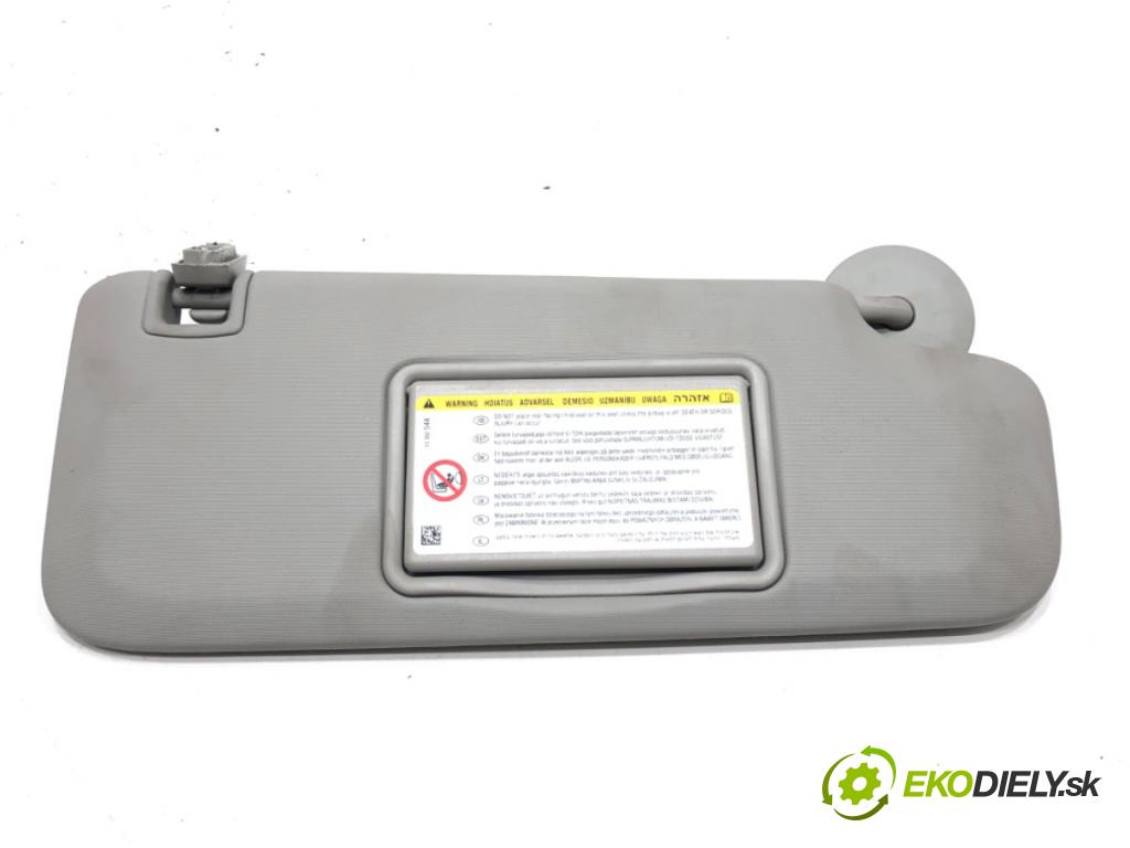 OPEL ASTRA J sedan 2012 - 2022    1.4 Turbo (69) 103 kW [140 KM] benzyna 2012 - 2022  Clona slnečná pravy