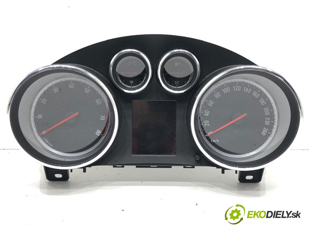 OPEL ASTRA J sedan 2012 - 2022    1.4 Turbo (69) 103 kW [140 KM] benzyna 2012 - 2022  Prístrojovka 39146014 (Prístrojové dosky, displeje)