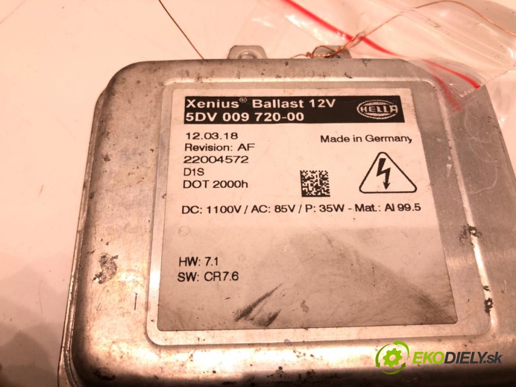 OPEL ASTRA J sedan 2012 - 2022    1.4 Turbo (69) 103 kW [140 KM] benzyna 2012 - 2022  Menič XENON 5DV009720-00 (Riadiace jednotky xenónu)