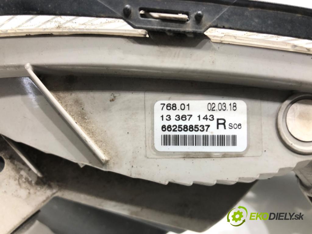 OPEL ASTRA J sedan 2012 - 2022    1.4 Turbo (69) 103 kW [140 KM] benzyna 2012 - 2022  mří nárazníka přední část pravá 13367143