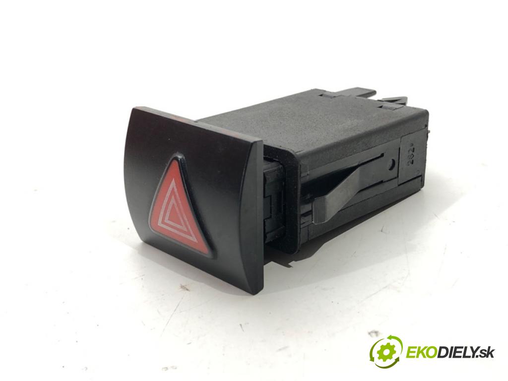 SEAT LEON (1M1) 1999 - 2006    1.9 TDI 81 kW [110 KM] olej napędowy 1999 - 2006  Spínač svetiel výstražných (núdzových) 1M0941509B (Prepínače, spínače, tlačidlá a ovládače kúrenia)