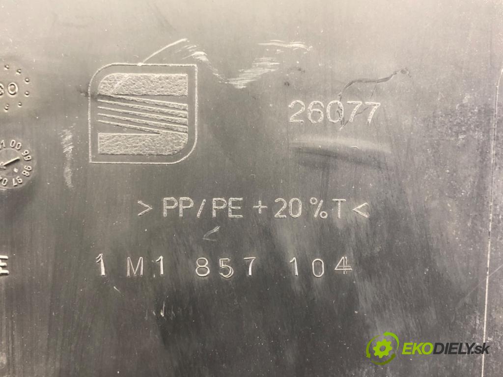 SEAT LEON (1M1) 1999 - 2006    1.9 TDI 81 kW [110 KM] olej napędowy 1999 - 2006  Priehradka, kastlík spolujazdca  (Priehradky, kastlíky)