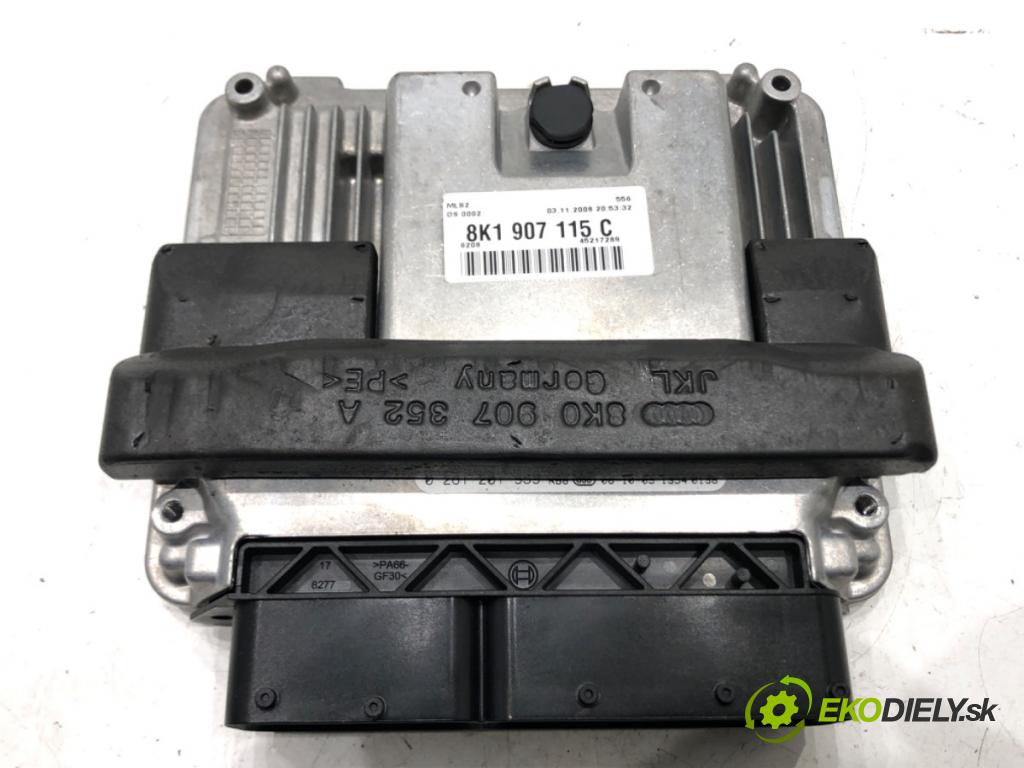 AUDI A4 B8 Avant (8K5) 2007 - 2015    1.8 TFSI 88 kW [120 KM] benzyna 2008 - 2015  riadiaca jednotka Motor 8K1907115C (Riadiace jednotky)