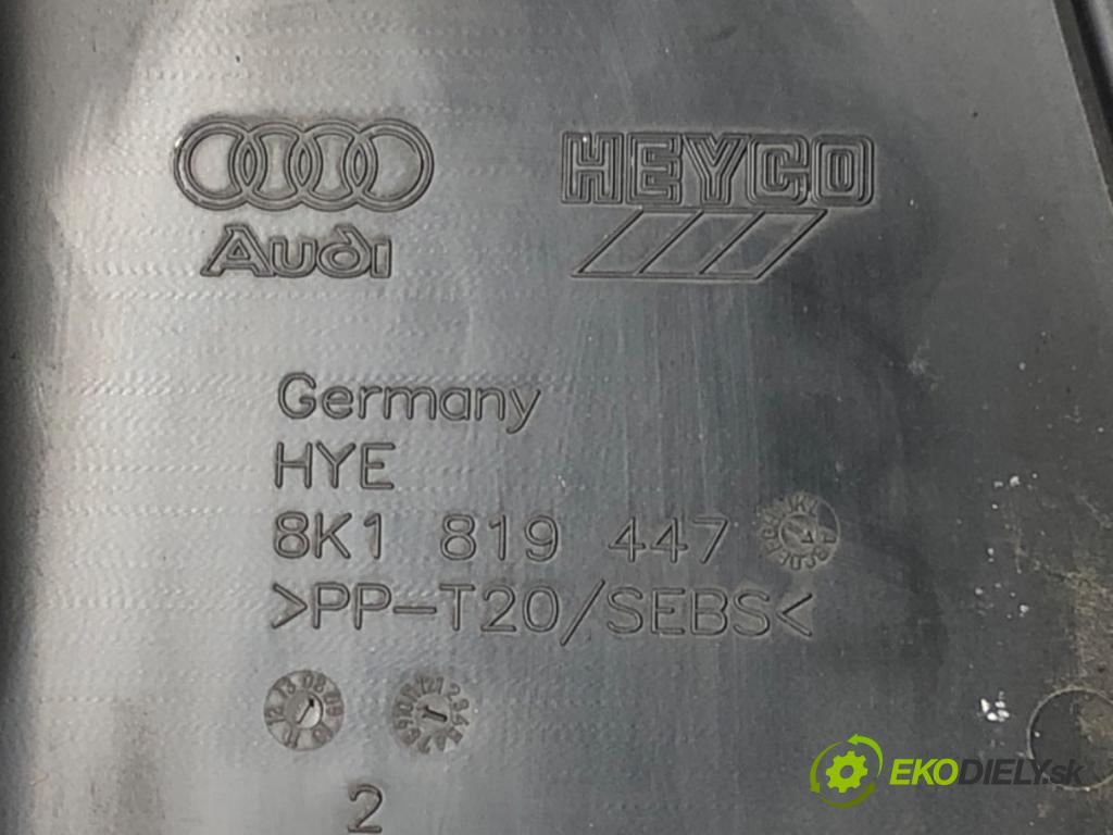 AUDI A4 B8 Avant (8K5) 2007 - 2015    1.8 TFSI 88 kW [120 KM] benzyna 2008 - 2015  Torpédo, plast pod čelné okno 8K1819447 (Torpéda)