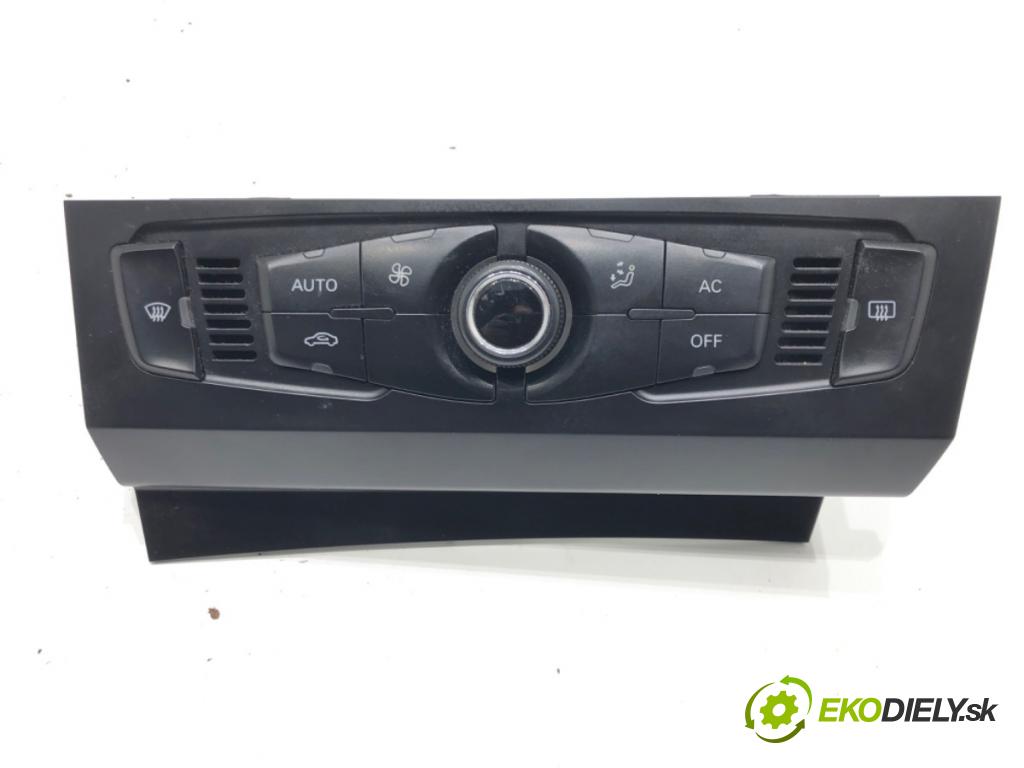 AUDI A4 B8 Avant (8K5) 2007 - 2015    1.8 TFSI 88 kW [120 KM] benzyna 2008 - 2015  Panel ovládania kúrenia 8T1820043T (Prepínače, spínače, tlačidlá a ovládače kúrenia)