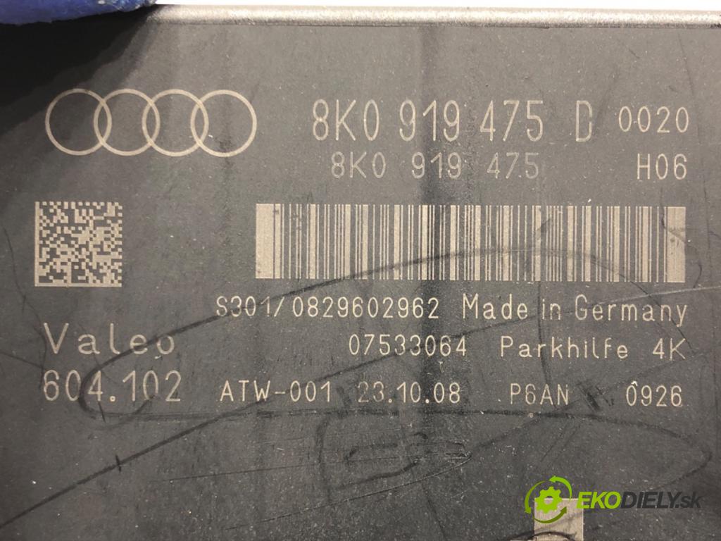 AUDI A4 B8 Avant (8K5) 2007 - 2015    1.8 TFSI 88 kW [120 KM] benzyna 2008 - 2015  Modul PDC 8K0919475D (Ostatné)