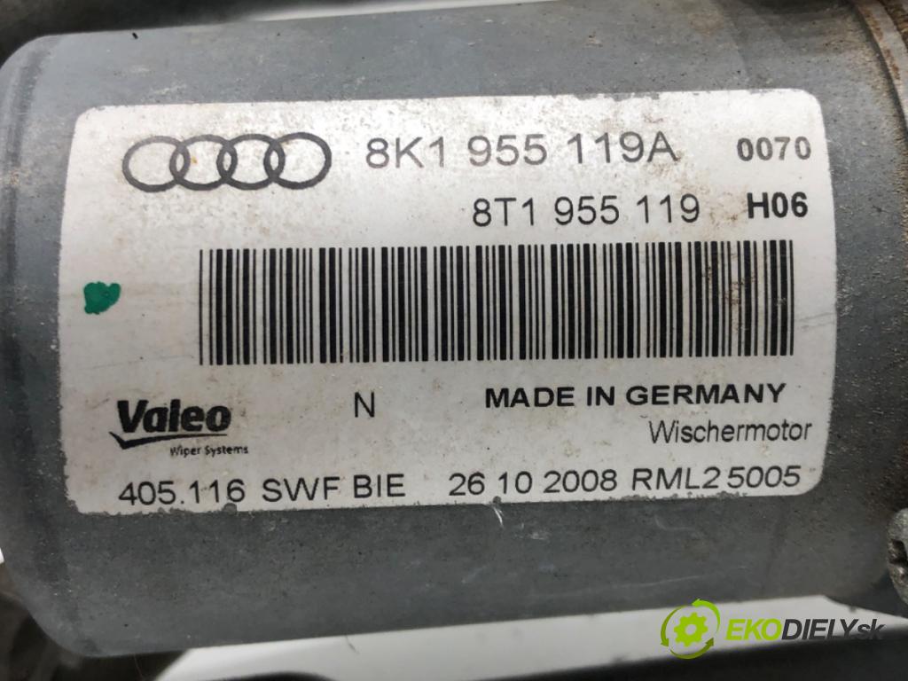 AUDI A4 B8 Avant (8K5) 2007 - 2015    1.8 TFSI 88 kW [120 KM] benzyna 2008 - 2015  Mechanizmus stieračov predný  (Motorčeky stieračov predné)