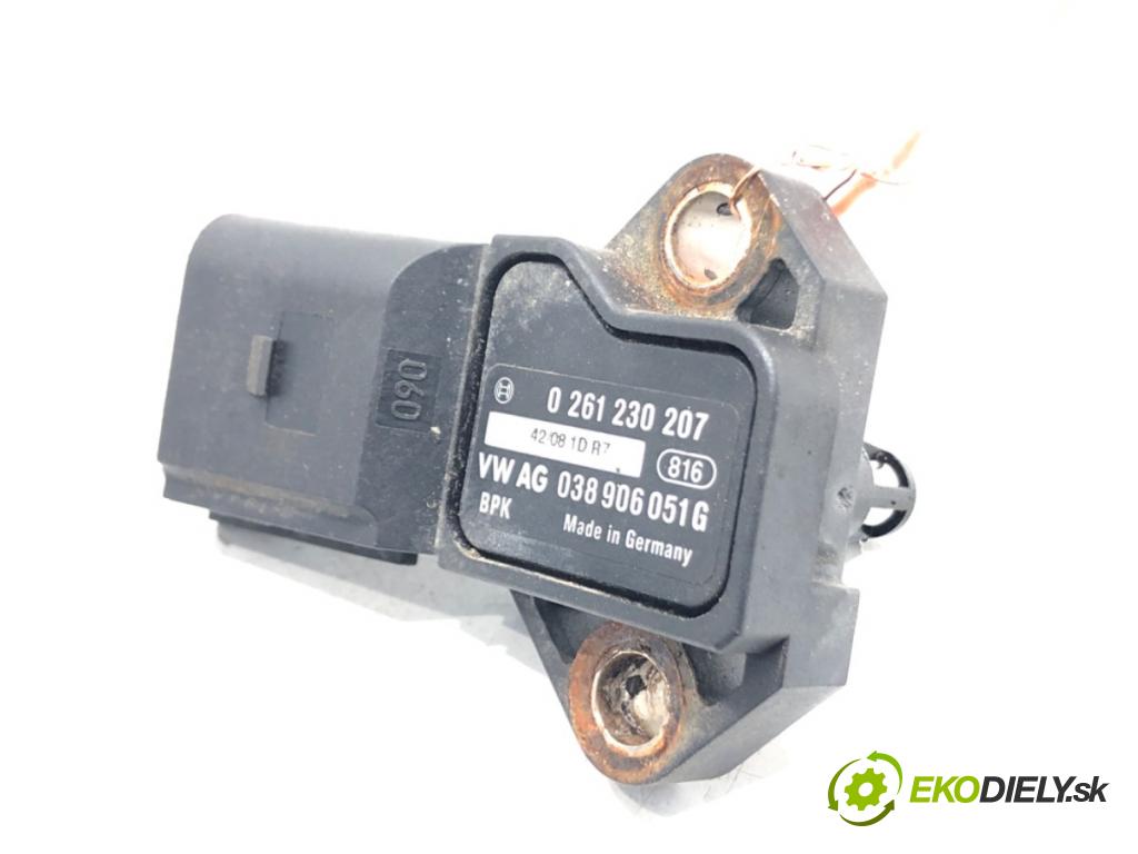 AUDI A4 B8 Avant (8K5) 2007 - 2015    1.8 TFSI 88 kW [120 KM] benzyna 2008 - 2015  MAP senzor 038906051G (Ostatné)