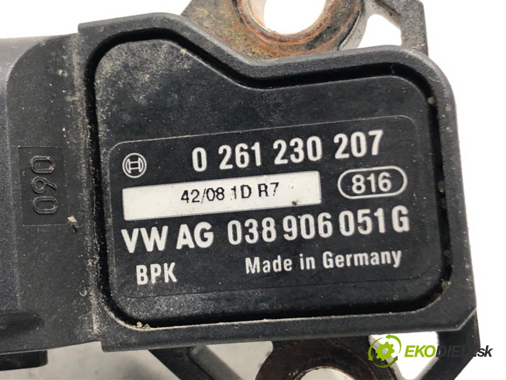 AUDI A4 B8 Avant (8K5) 2007 - 2015    1.8 TFSI 88 kW [120 KM] benzyna 2008 - 2015  MAP senzor 038906051G (Ostatné)