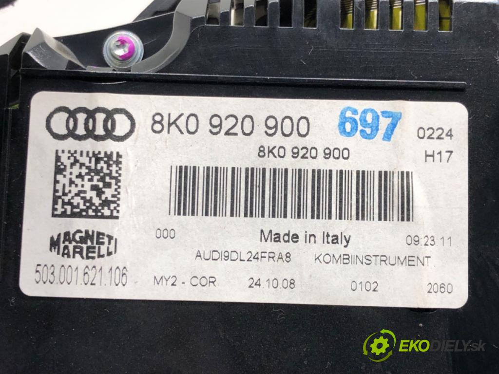 AUDI A4 B8 Avant (8K5) 2007 - 2015    1.8 TFSI 88 kW [120 KM] benzyna 2008 - 2015  Prístrojovka 8K0920900 (Prístrojové dosky, displeje)