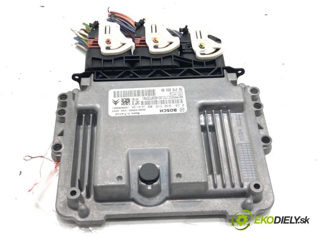 CITROEN BERLINGO Nadwozie pełne/minivan (B9) 2008 - 2022    1.6 HDi 90 68 kW [92 KM] olej napędowy 2010 - 2022  riadiaca jednotka Motor 9666729580 (Riadiace jednotky)