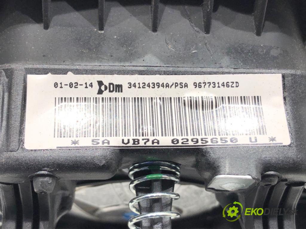 CITROEN BERLINGO Nadwozie pełne/minivan (B9) 2008 - 2022    1.6 HDi 90 68 kW [92 KM] olej napędowy 2010 - 2022  AirBag volantu 96773146ZD (Airbagy)