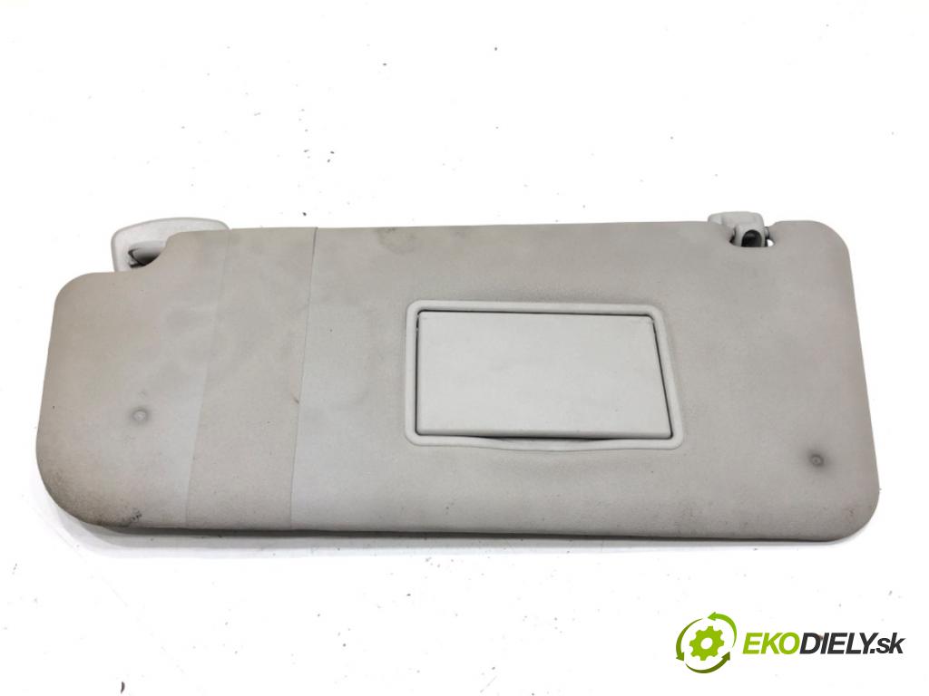 CITROEN BERLINGO Nadwozie pełne/minivan (B9) 2008 - 2022    1.6 HDi 90 68 kW [92 KM] olej napędowy 2010 - 2022  Clona slnečná ľavy