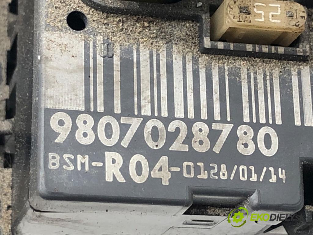 CITROEN BERLINGO Nadwozie pełne/minivan (B9) 2008 - 2022    1.6 HDi 90 68 kW [92 KM] olej napędowy 2010 - 2022  Modul BSM 9807028780 (Ostatné)