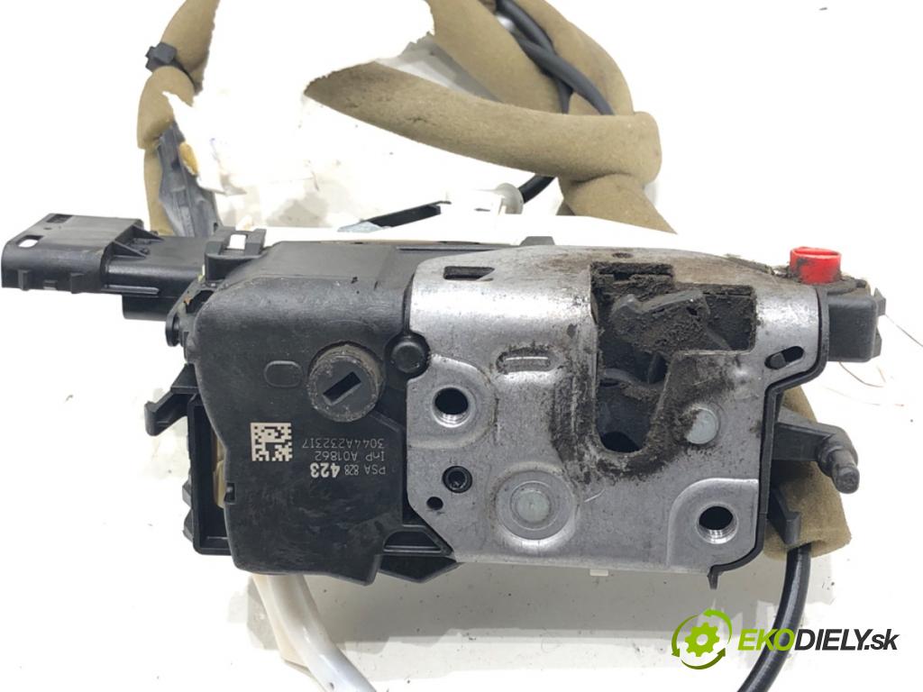 CITROEN BERLINGO Nadwozie pełne/minivan (B9) 2008 - 2022    1.6 HDi 90 68 kW [92 KM] olej napędowy 2010 - 2022  zámok dveře pravý zadní část 828423