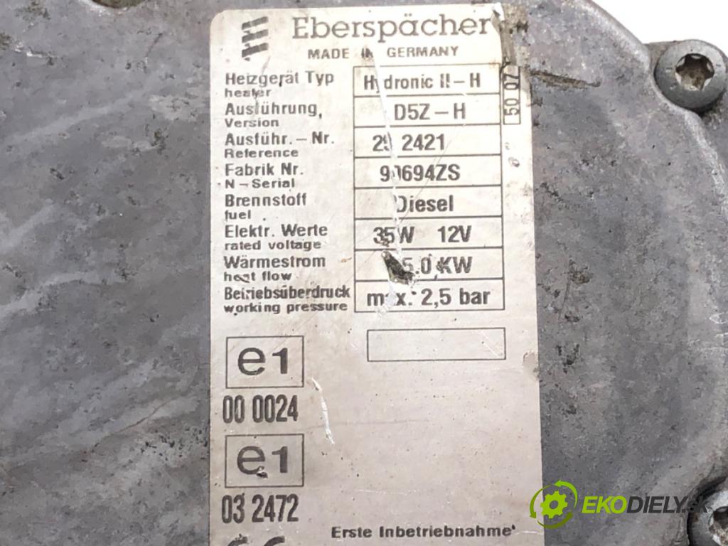 LEXUS IS II (_E2_) 2005 - 2013    220d (ALE20) 130 kW [177 KM] olej napędowy 2005 - 2012  Webasto D5Z-H (Webasto ohřívače)