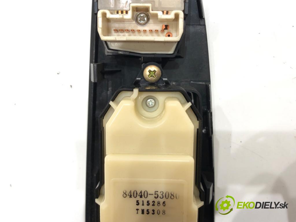 LEXUS IS II (_E2_) 2005 - 2013    220d (ALE20) 130 kW [177 KM] olej napędowy 2005 - 2012  Prepínač okien 84040-53080 (Prepínače, spínače, tlačidlá a ovládače kúrenia)