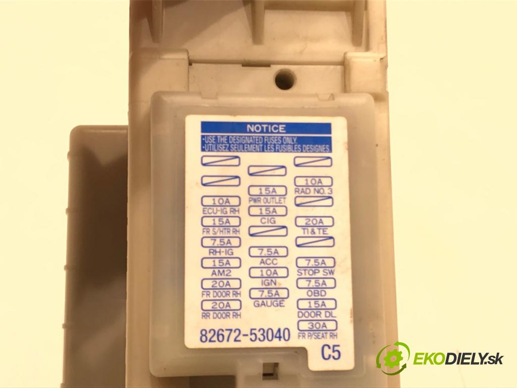 LEXUS IS II (_E2_) 2005 - 2013    220d (ALE20) 130 kW [177 KM] olej napędowy 2005 - 2012  modul BSI 82730-53020 (Pojistkové skříňky)