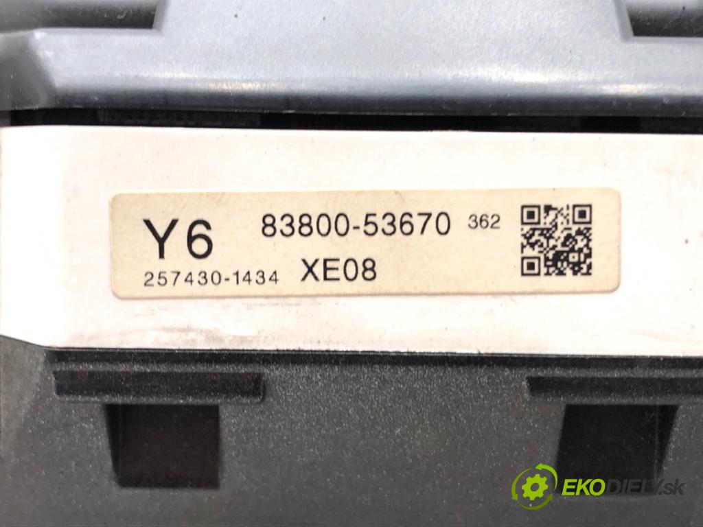 LEXUS IS II (_E2_) 2005 - 2013    220d (ALE20) 130 kW [177 KM] olej napędowy 2005 - 2012  Prístrojovka 83800-53670 (Prístrojové dosky, displeje)