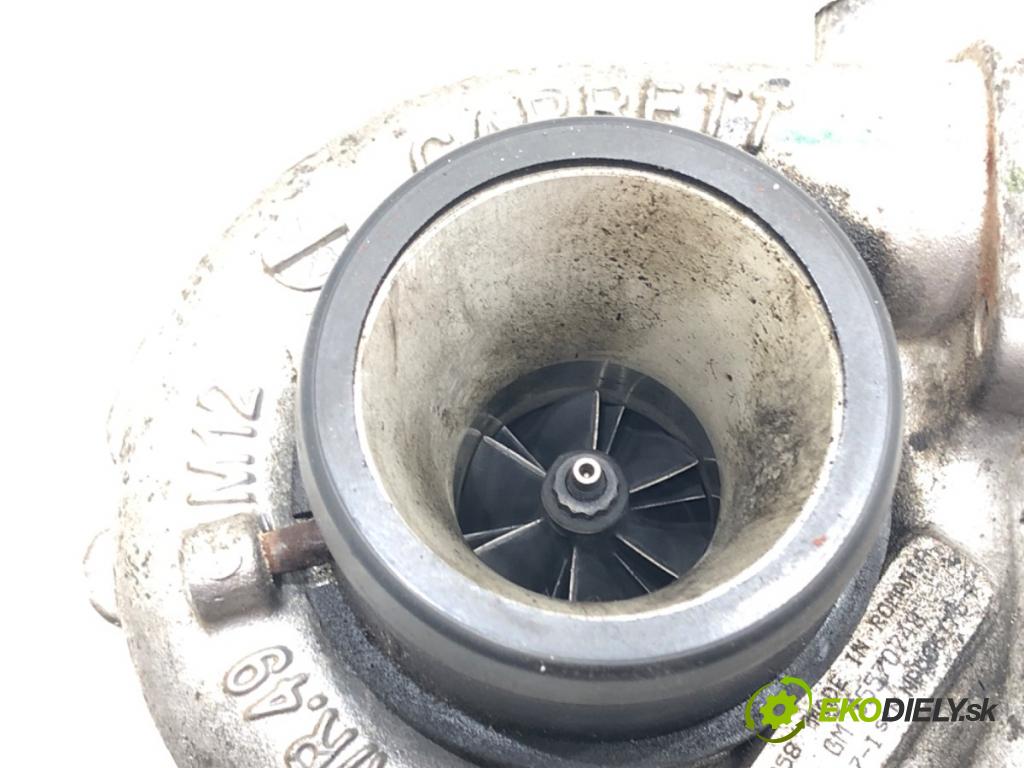 OPEL INSIGNIA A (G09) 2008 - 2017    2.0 CDTI (68) 96 kW [131 KM] olej napędowy 2008 - 2017  turbo 55570748 (Turbodúchadla (kompletní))