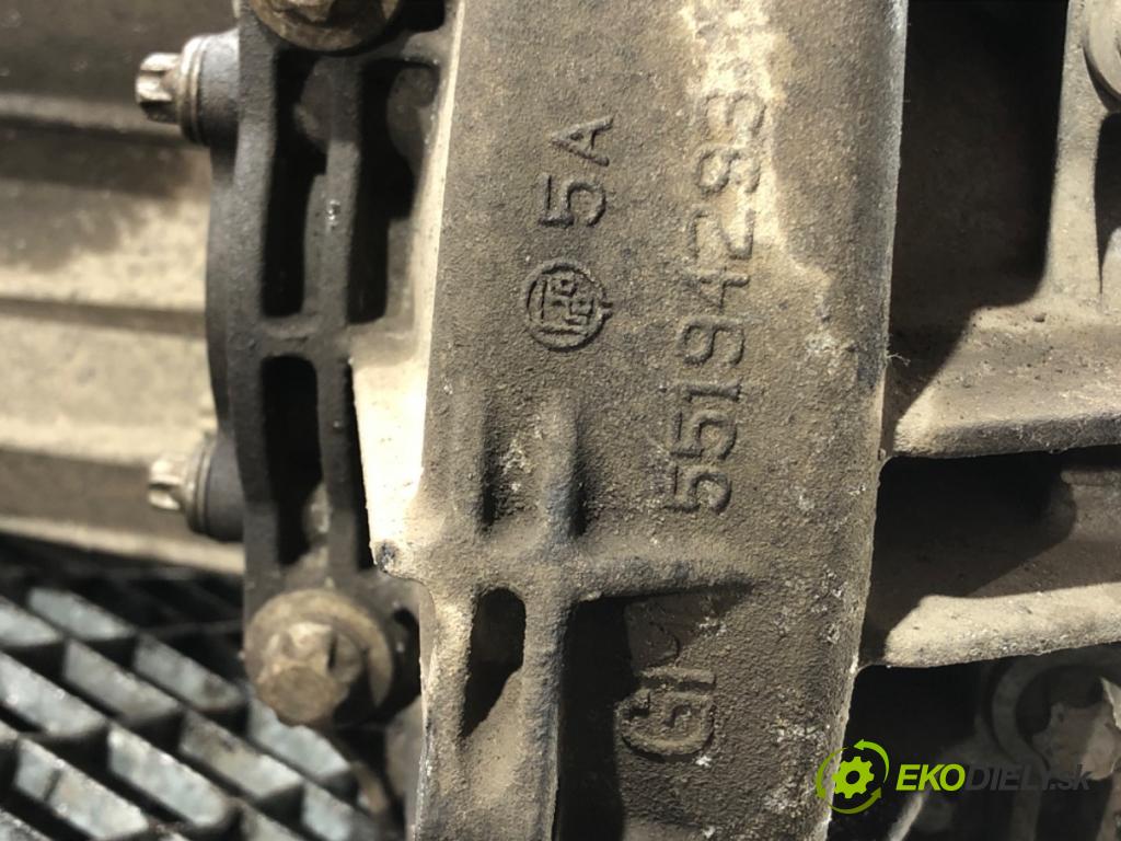 OPEL INSIGNIA A (G09) 2008 - 2017    2.0 CDTI (68) 96 kW [131 KM] olej napędowy 2008 - 2017  Prevodovka 55194293 (Prevodovky)