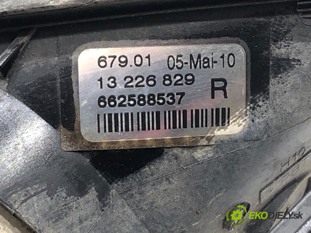 OPEL INSIGNIA A (G09) 2008 - 2017    2.0 CDTI (68) 96 kW [131 KM] olej napędowy 2008 - 2017  hmlové svetlo, hmlovka pravý přední část 13226829