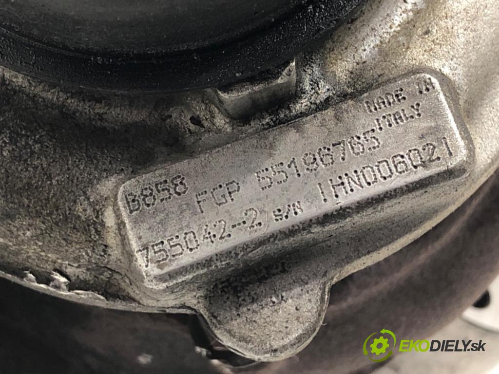 OPEL ZAFIRA B Nadwozie pełne/minivan (A05) 2005 - 2015    1.9 CDTI VAN (M75) 88 kW [120 KM] olej napędowy 2005 - 2015  turbo  (Turbodúchadla (kompletní))