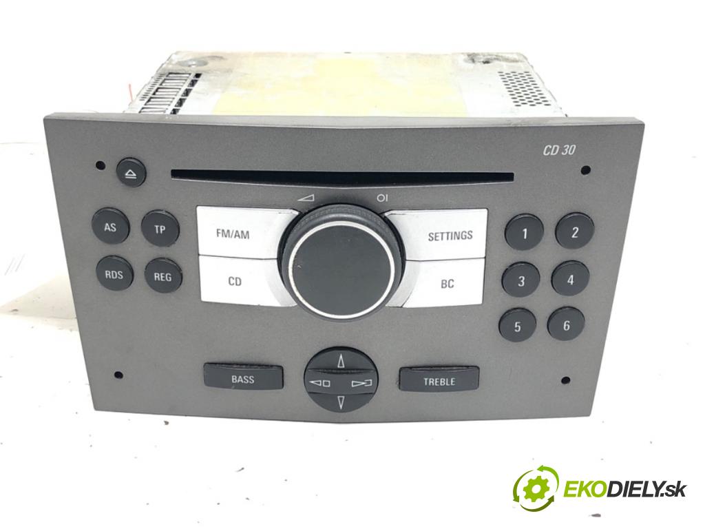 OPEL ZAFIRA B Nadwozie pełne/minivan (A05) 2005 - 2015    1.9 CDTI VAN (M75) 88 kW [120 KM] olej napędowy 2005 - 2015  RADIO 13190856YY (Audio zariadenia)