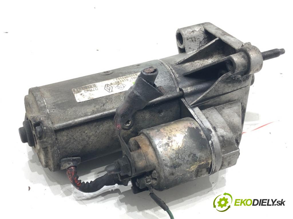 RENAULT LAGUNA II Grandtour (KG0/1_) 2001 - 2007    1.9 dCi (KG0G) 88 kW [120 KM] olej napędowy 2001 - 2007  Štartér 8200075362 (Štartéry)