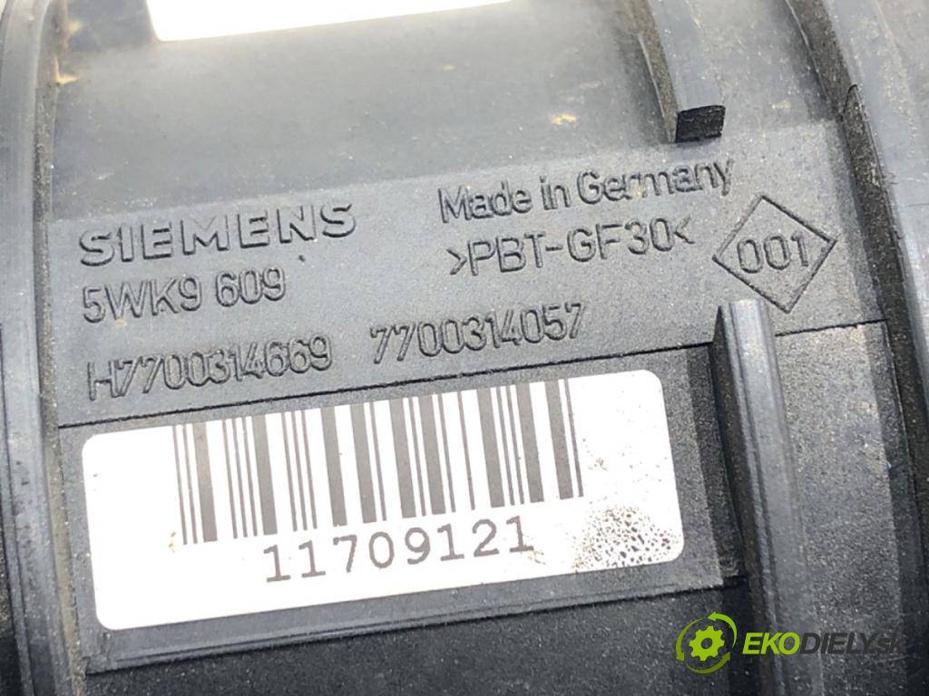 RENAULT LAGUNA II Grandtour (KG0/1_) 2001 - 2007    1.9 dCi (KG0G) 88 kW [120 KM] olej napędowy 2001 - 2007  Váha vzduchu  (Váhy vzduchu)