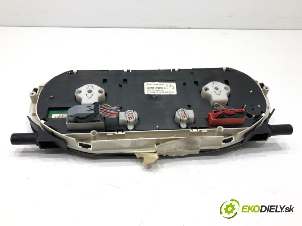 RENAULT LAGUNA II Grandtour (KG0/1_) 2001 - 2007    1.9 dCi (KG0G) 88 kW [120 KM] olej napędowy 2001 - 2007  Prístrojovka 8200170314 (Prístrojové dosky, displeje)