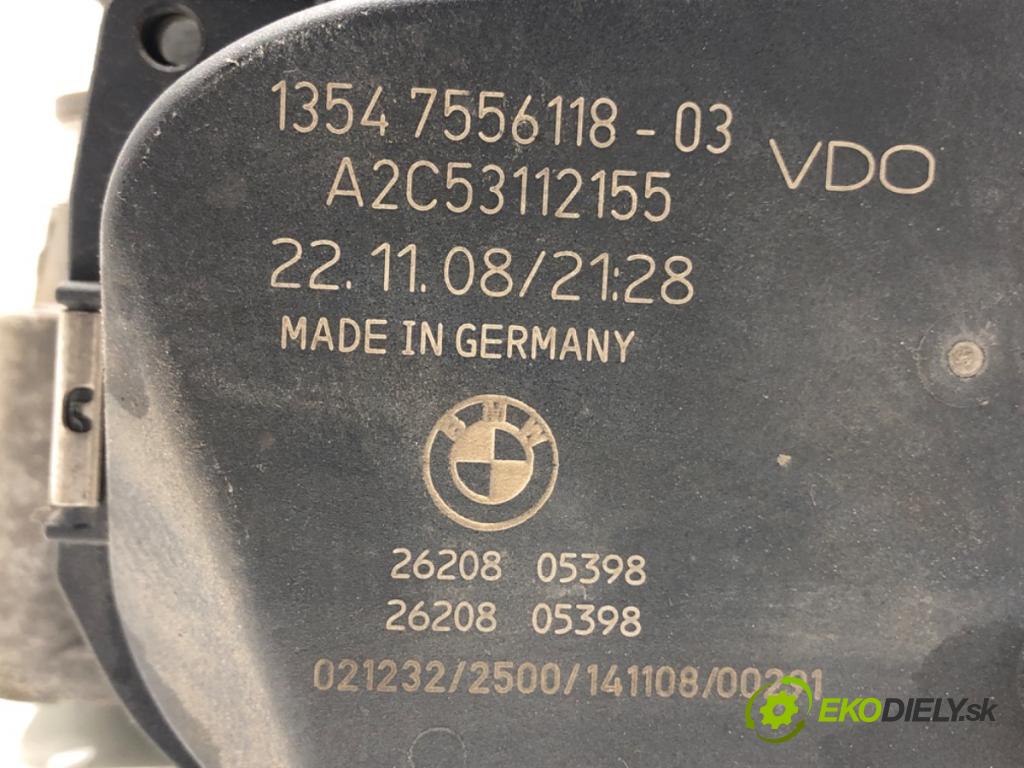 BMW 3 coupe (E92) 2005 - 2013    328 i xDrive 172 kW [234 KM] benzyna 2008 - 2013  Škrtiaca klapka 7556118 (Škrtiace klapky)