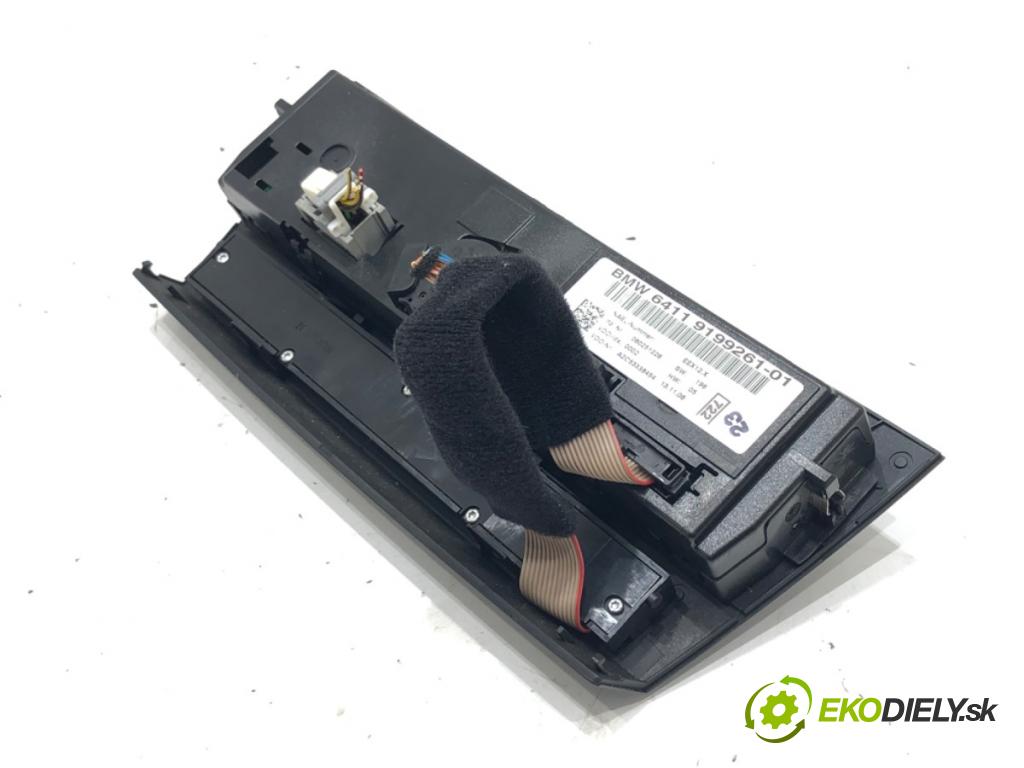 BMW 3 coupe (E92) 2005 - 2013    328 i xDrive 172 kW [234 KM] benzyna 2008 - 2013  Panel ovládania kúrenia 9199261 (Prepínače, spínače, tlačidlá a ovládače kúrenia)