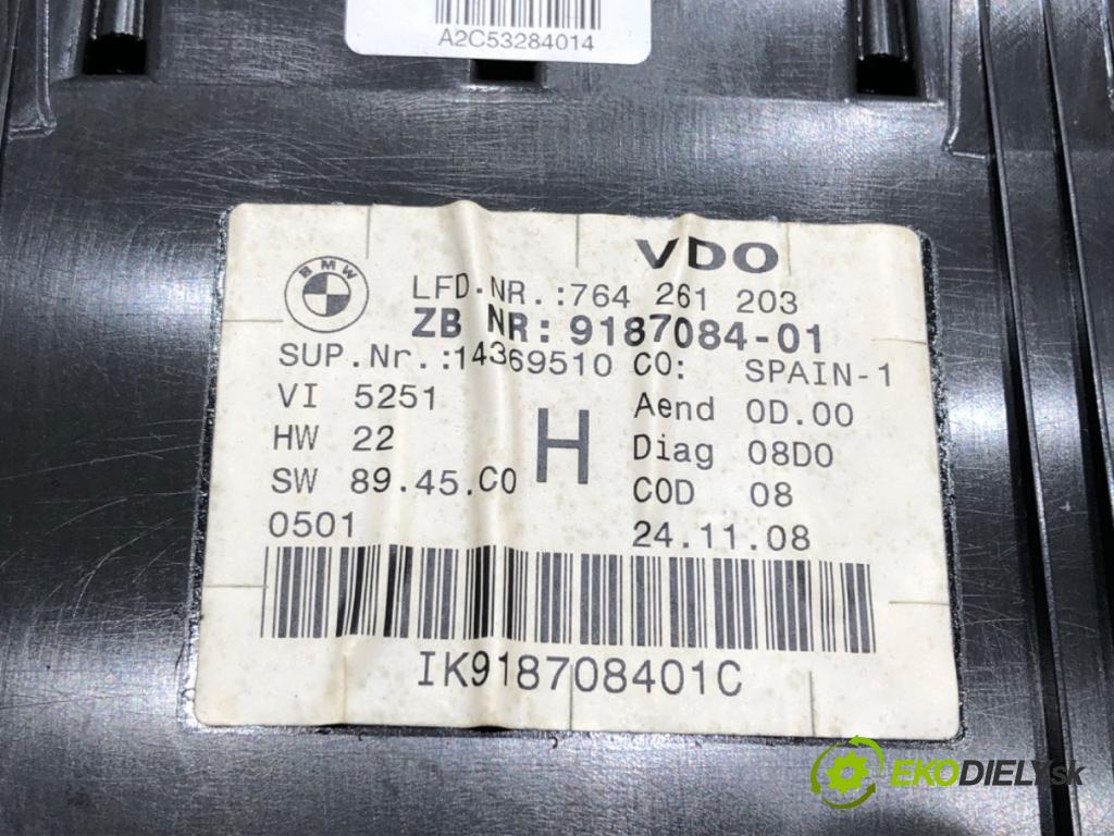 BMW 3 coupe (E92) 2005 - 2013    328 i xDrive 172 kW [234 KM] benzyna 2008 - 2013  Prístrojovka 9187084 (Prístrojové dosky, displeje)