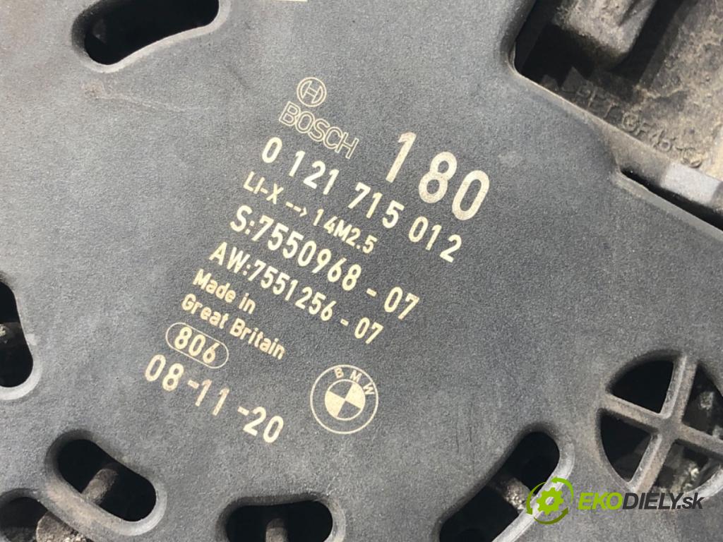 BMW 3 coupe (E92) 2005 - 2013    328 i xDrive 172 kW [234 KM] benzyna 2008 - 2013  Alternátor 7550968 (Alternátory)