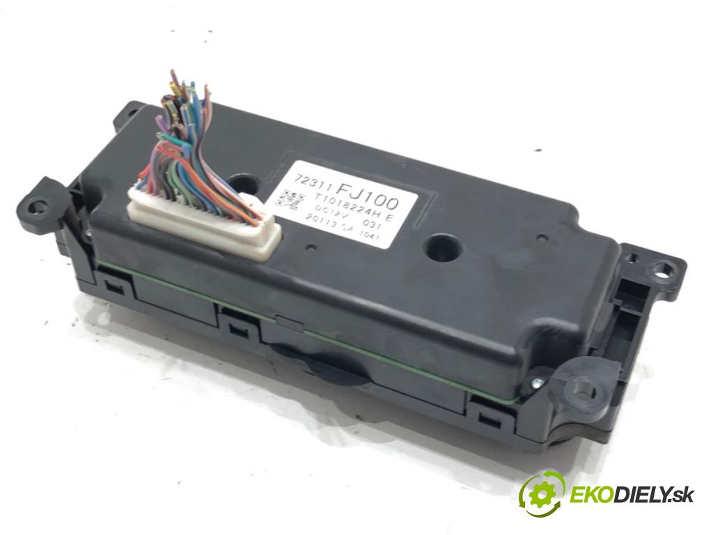 SUBARU XV (_GP_) 2011 - 2022    2.0 D AWD (GPD) 108 kW [147 KM] olej napędowy 2012 - 2022  Panel ovládania kúrenia 72311FJ100 (Prepínače, spínače, tlačidlá a ovládače kúrenia)