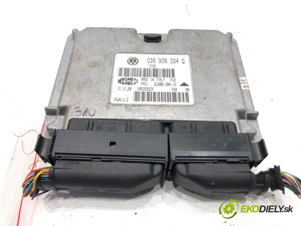 AUDI A2 (8Z0) 2000 - 2005    1.4 55 kW [75 KM] benzyna 2000 - 2005  riadiaca jednotka Motor 036906034Q (Riadiace jednotky)