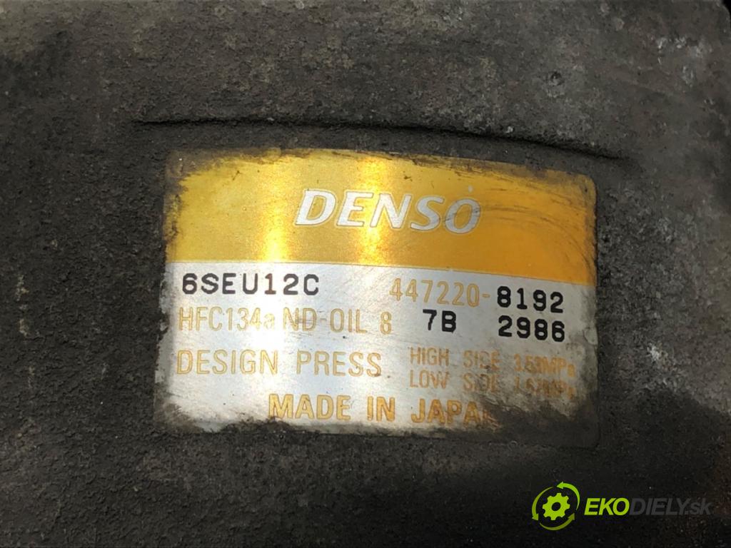 AUDI A2 (8Z0) 2000 - 2005    1.4 55 kW [75 KM] benzyna 2000 - 2005  kompresor klimatizace 447220-8192 (Kompresory)