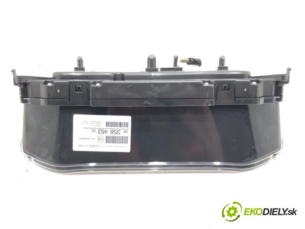 PEUGEOT 208 II (UB_, UP_, UW_, UJ_) 2019 - 2022    e-208 100 kW [136 KM] elektryczny 2019 - 2022  Prístrojovka 9835846380 (Prístrojové dosky, displeje)