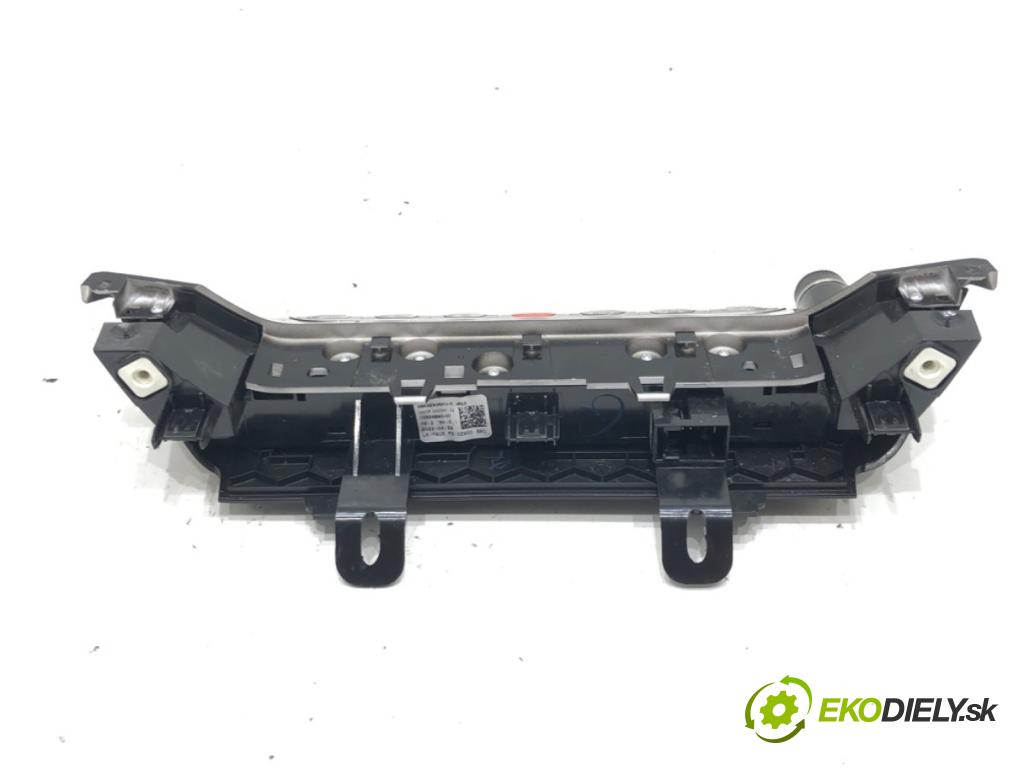 PEUGEOT 208 II (UB_, UP_, UW_, UJ_) 2019 - 2022    e-208 100 kW [136 KM] elektryczny 2019 - 2022  Panel ovládania kúrenia 98432306XU (Prepínače, spínače, tlačidlá a ovládače kúrenia)