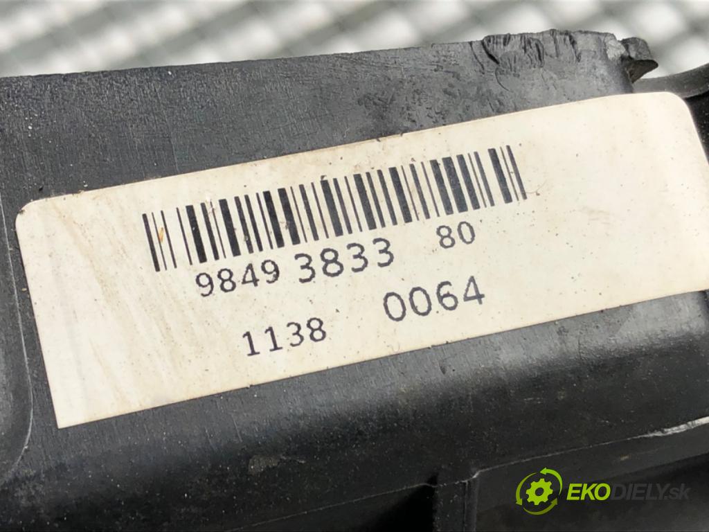 PEUGEOT 208 II (UB_, UP_, UW_, UJ_) 2019 - 2022    e-208 100 kW [136 KM] elektryczny 2019 - 2022  držák přední část 9849383380 (Výztuhy přední)