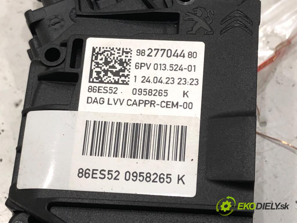 PEUGEOT 208 II (UB_, UP_, UW_, UJ_) 2019 - 2022    e-208 100 kW [136 KM] elektryczny 2019 - 2022  Potenciometer plynu 9827704480 (Pedále)