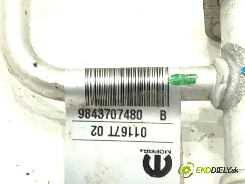 PEUGEOT 208 II (UB_, UP_, UW_, UJ_) 2019 - 2022    e-208 100 kW [136 KM] elektryczny 2019 - 2022  rúrka klimatizácie 9843707480 (Rúrky klimatizácie)