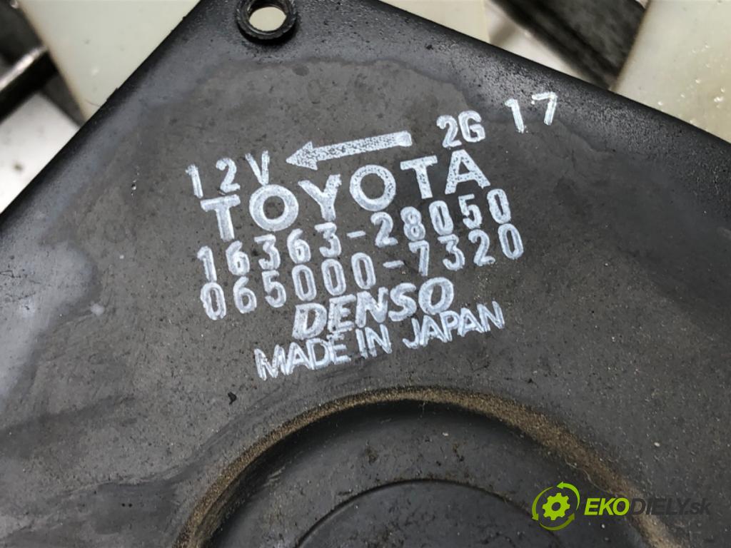 TOYOTA RAV 4 II (_A2_) 2000 - 2005    2.0 D 4WD (CLA20_, CLA21_) 85 kW [116 KM] olej napędowy 2001 - 2005  Ventilátor klimatizácie 16363-28050 (Ventilátory chladičov klimatizácie)