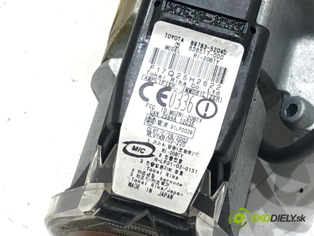 TOYOTA RAV 4 II (_A2_) 2000 - 2005    2.0 D 4WD (CLA20_, CLA21_) 85 kW [116 KM] olej napędowy 2001 - 2005  spinačka 45020-42-3 (Spínacie skrinky a kľúče)