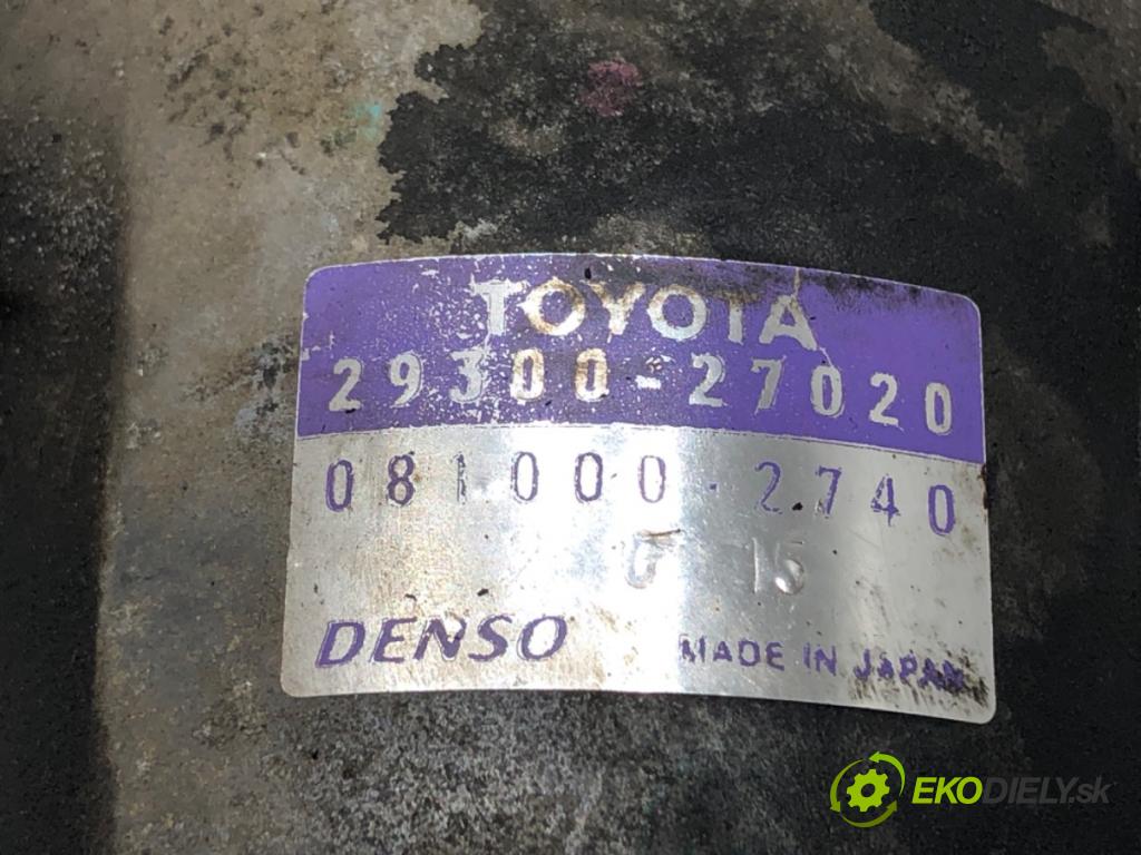 TOYOTA RAV 4 II (_A2_) 2000 - 2005    2.0 D 4WD (CLA20_, CLA21_) 85 kW [116 KM] olej napędowy 2001 - 2005  Pumpa vákuová 29300-27020